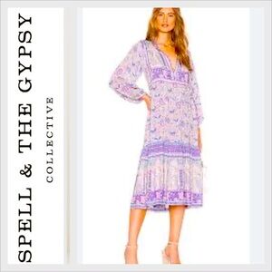 Spell & the gypsy collective poinciana boho lilac size S